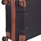 Cellini Monte Carlo Medium 4 Wheel Trolley Case | Black