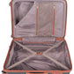 Cellini Monte Carlo Medium 4 Wheel Trolley Case | Black