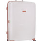Cellini Monte Carlo Large 4 Wheel Trolley Case | White