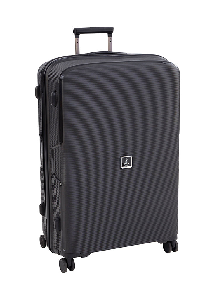 Polo Eco Horizon Large 4 Wheel Trolley Case | Black