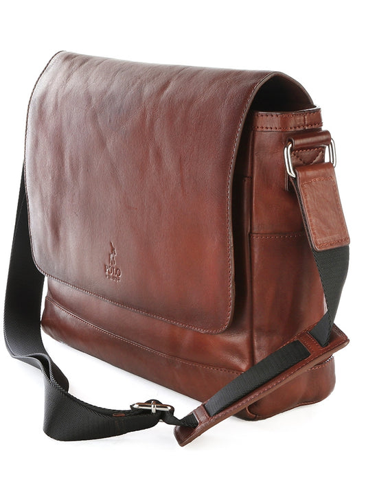 Polo Hudson Messenger | Brown