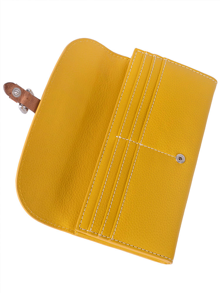 Polo Benton Clutch Purse | Mustard