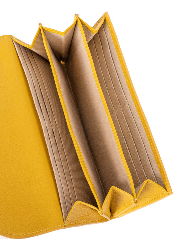 Polo Benton Clutch Purse | Mustard