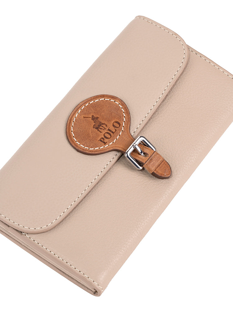 Polo Benton Clutch Purse | Taupe