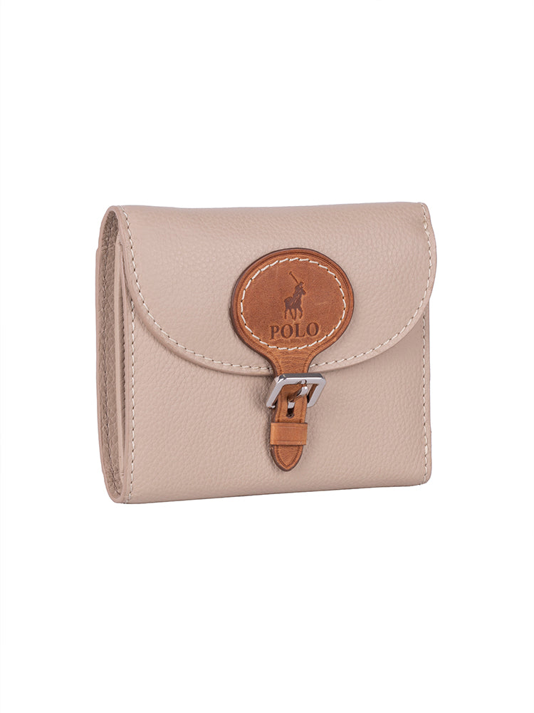 Polo Benton Compact Purse | Taupe