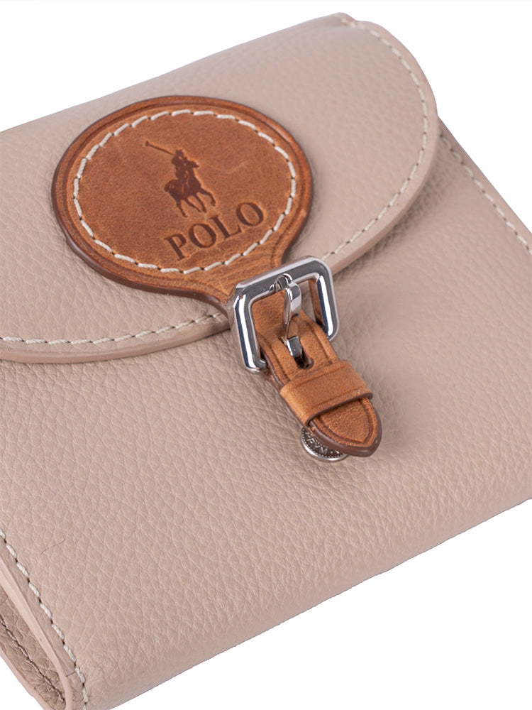 Polo Benton Compact Purse | Taupe