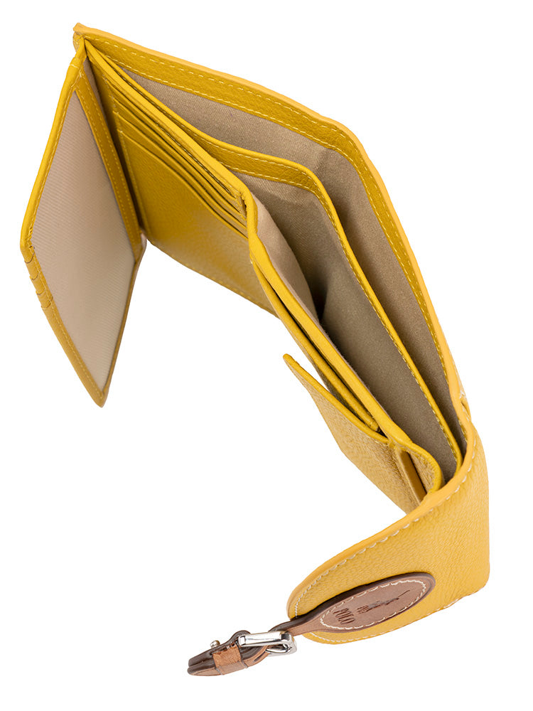 Polo Benton Compact Purse | Mustard