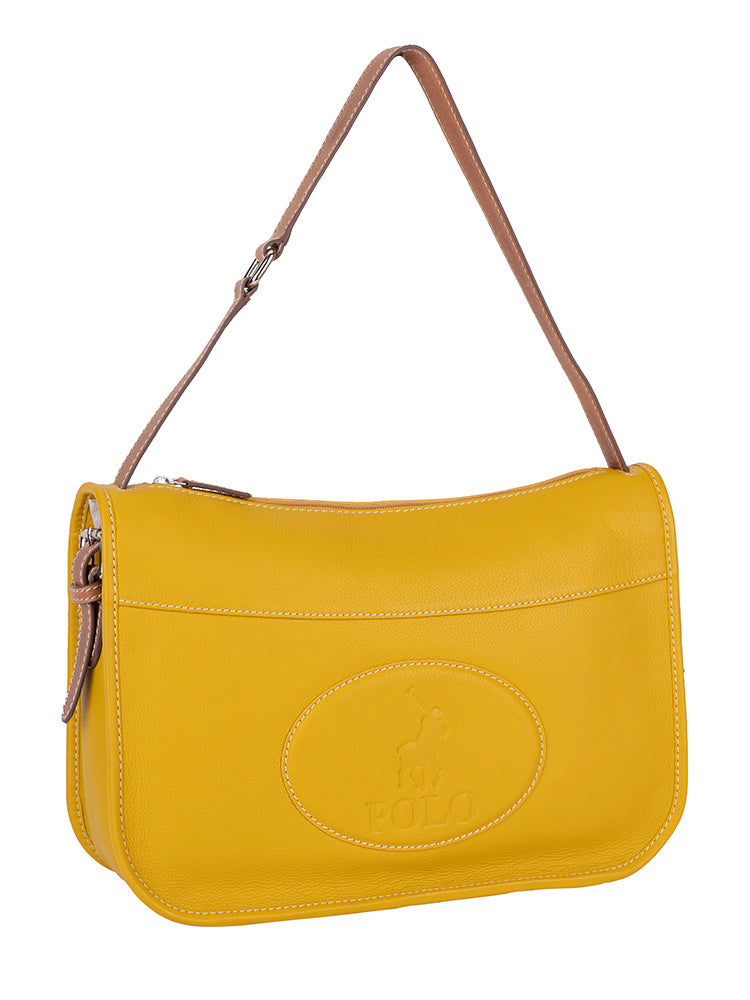 Polo Benton Shoulder Bag | Mustard