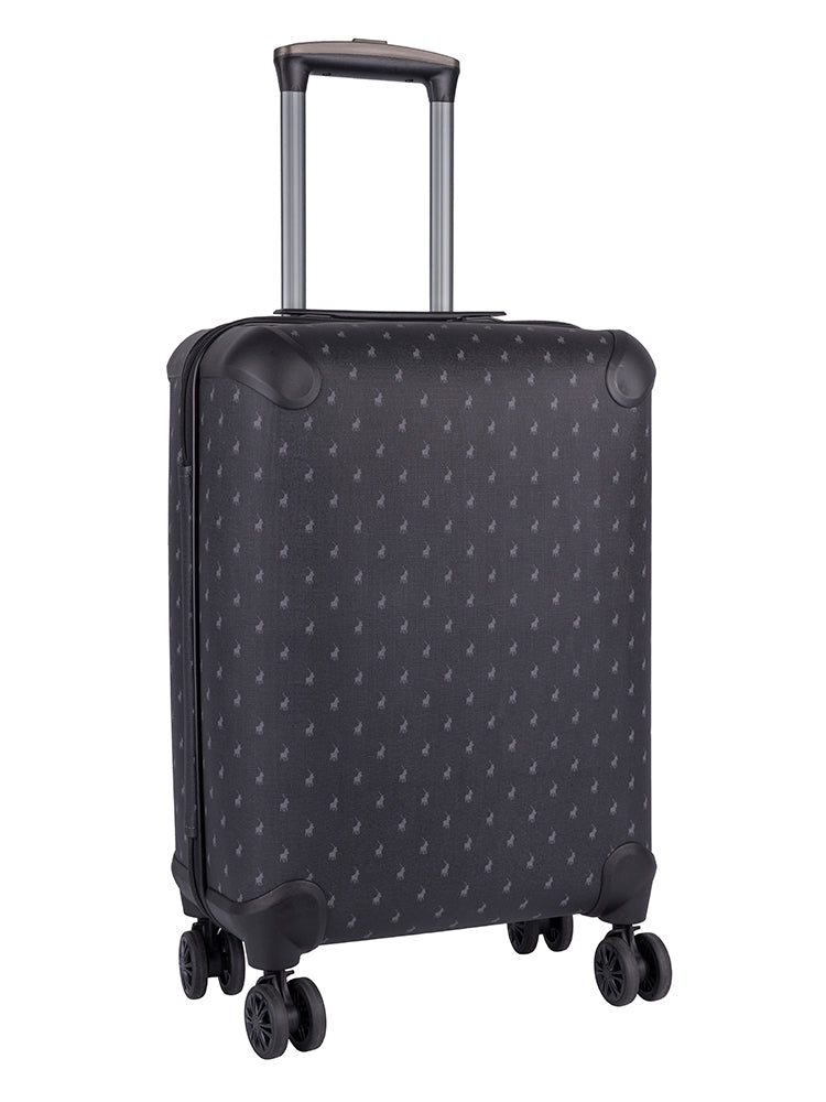 Polo Double Pack 4 Wheel Carry On Trolley | Charcoal