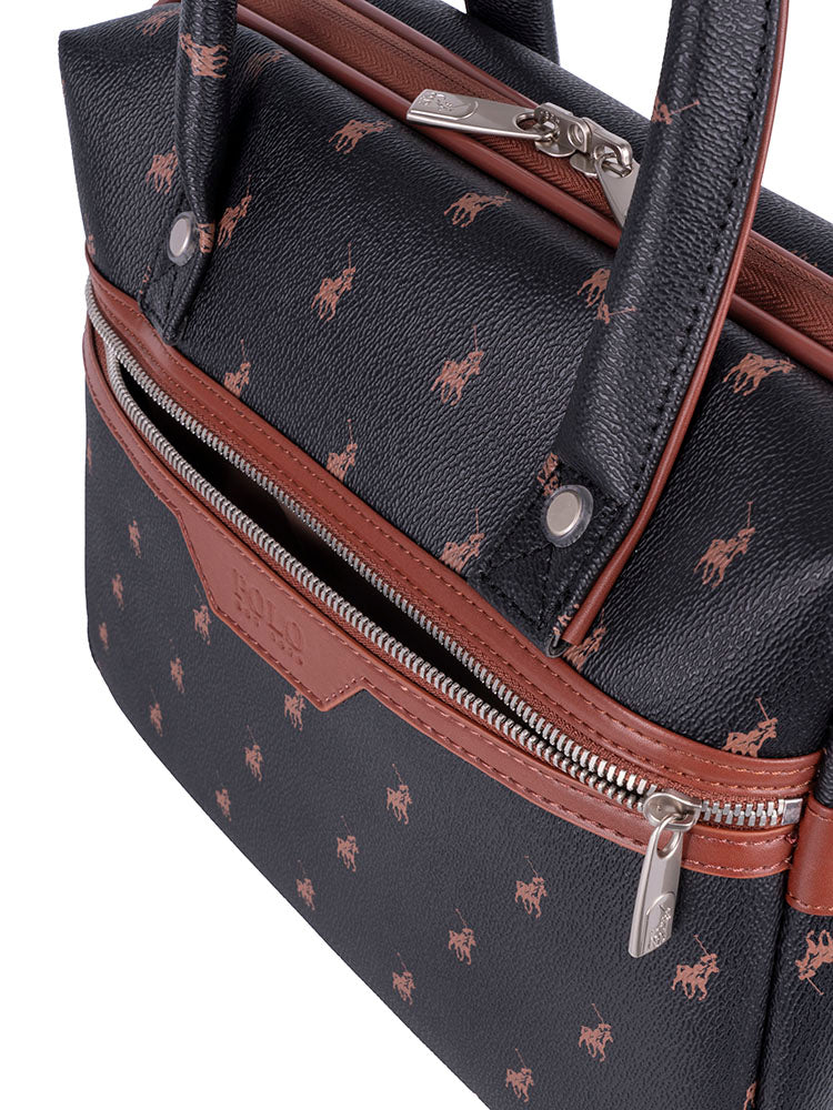 Polo Double Pack Beauty Case | Black