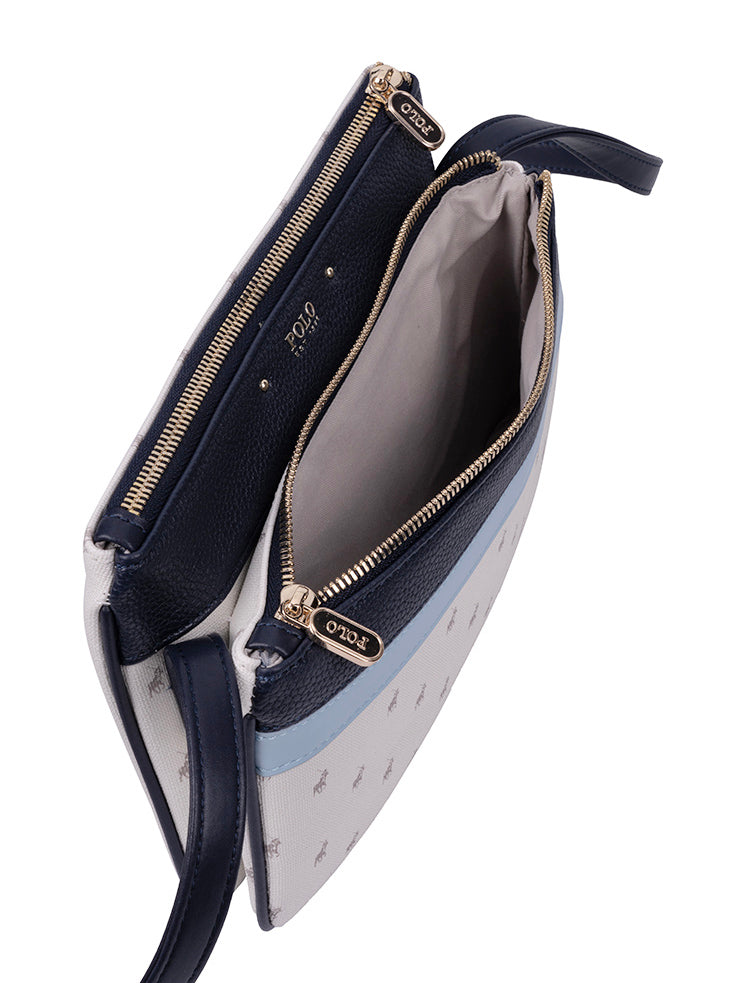 Polo Kensington Double Pocket Sling | Blue