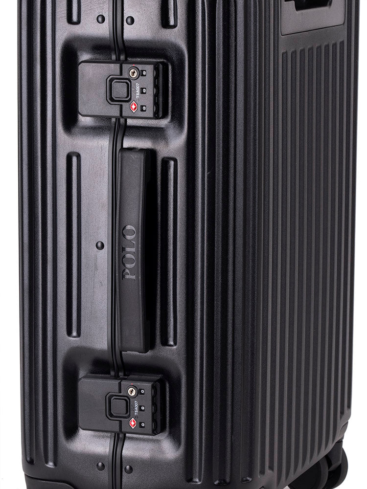 Polo Knox 4 Wheel Trolley Carry On | Black