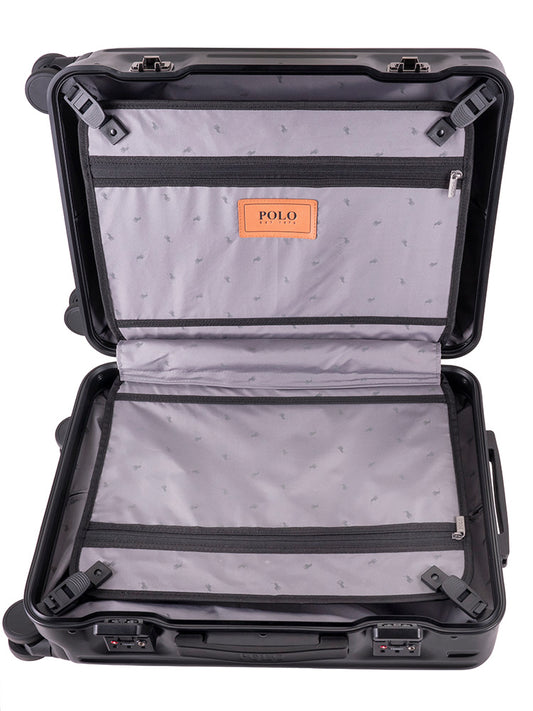 Polo Knox 4 Wheel Trolley Carry On | Black