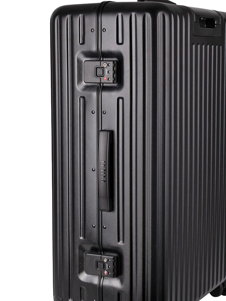 Polo Knox Large 4 Wheel Trolley Case | Black