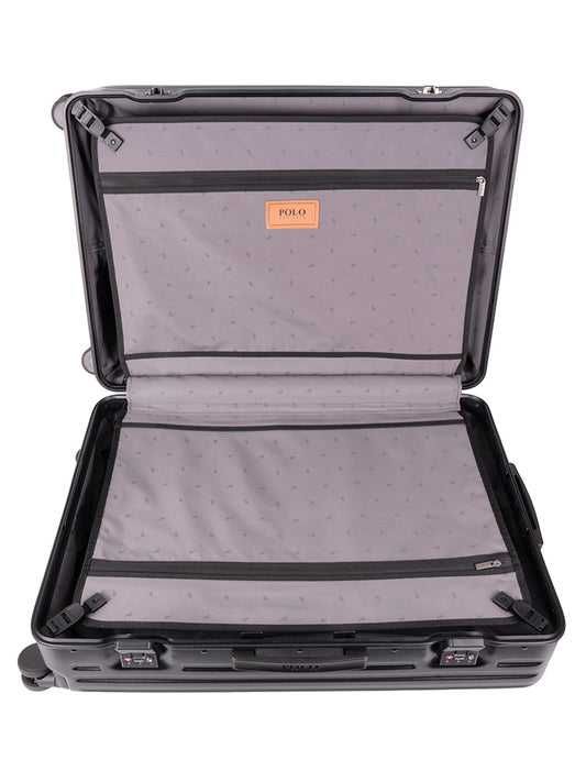 Polo Knox Large 4 Wheel Trolley Case | Black