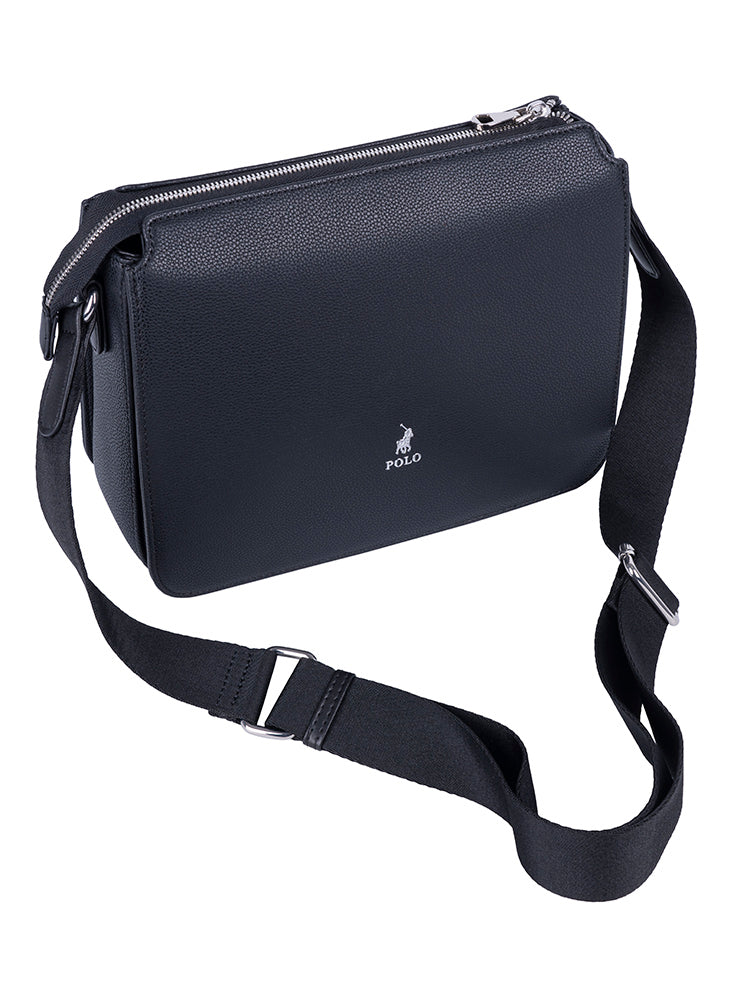 Polo Lyon Crossbody | Black