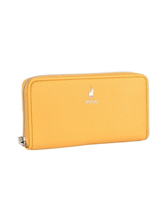 Polo Lyon Zip Around Purse | Yellow