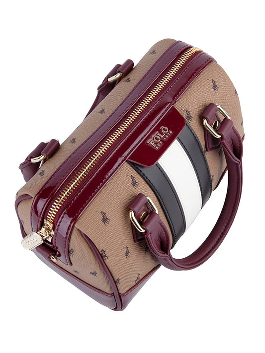 Polo Manhattan Mini Barrel Sling | Burgundy