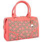 Polo Meadow Barrel Shopper | Coral