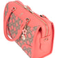 Polo Meadow Barrel Shopper | Coral