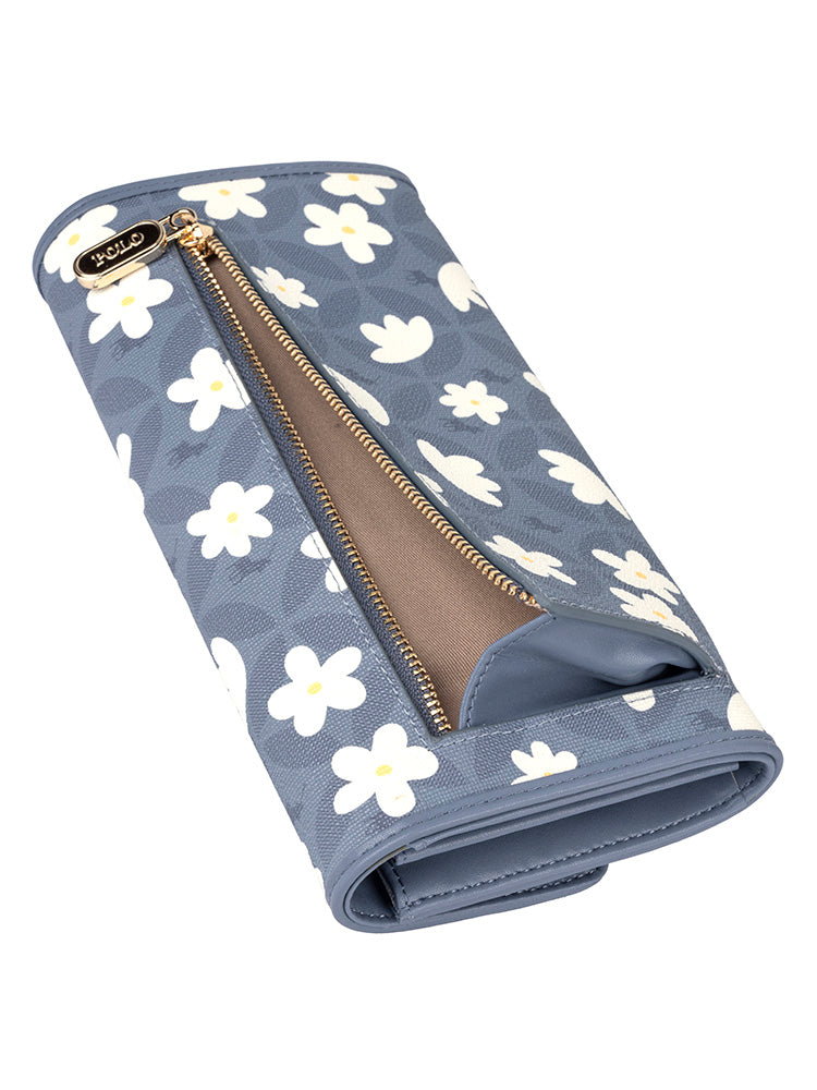 Polo Meadow Clutch Purse | Blue