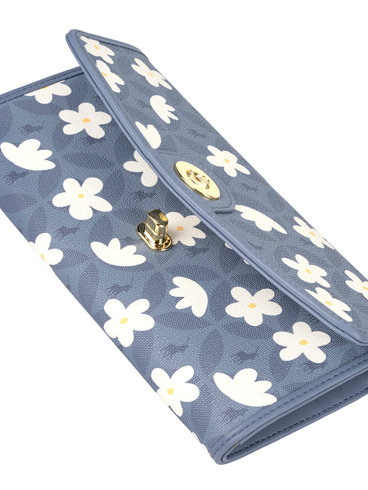 Polo Meadow Clutch Purse | Blue