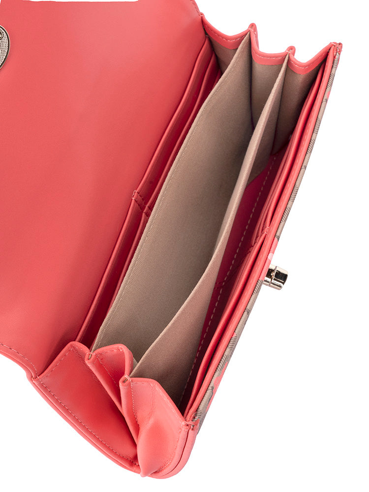 Polo Meadow Clutch Purse | Coral