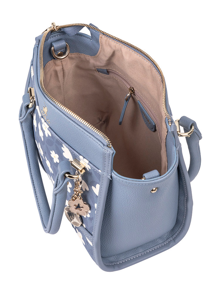 Polo Meadow Barrel Shopper | Blue