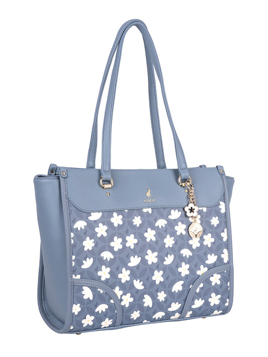 Polo Meadow Tote | Blue