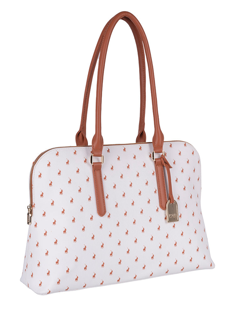 Polo Iconic Laptop Bag | White