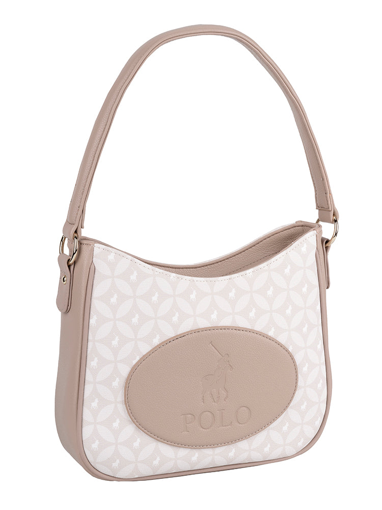 Polo Porter Hobo Crossbody | Taupe