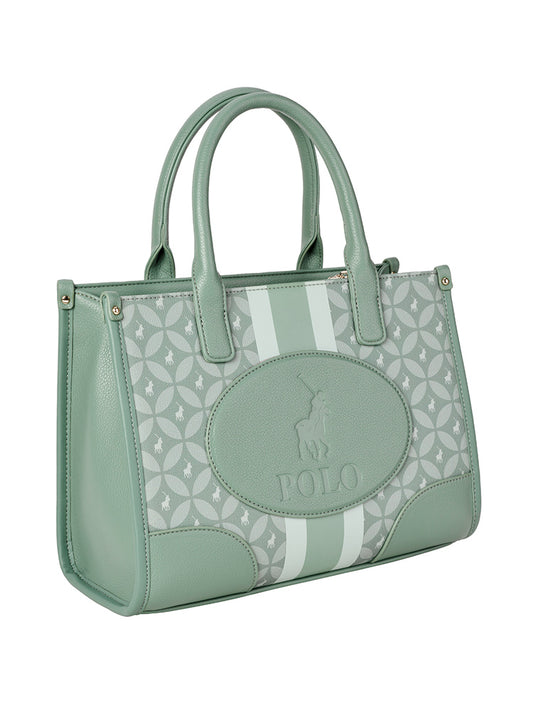 Polo Porter Small Shopper | Matcha