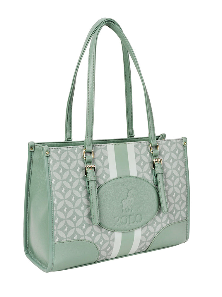 Polo Porter Tote | Matcha