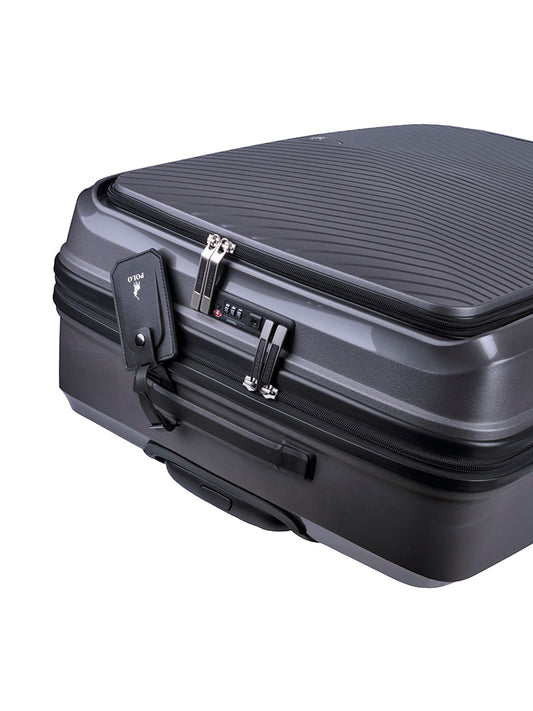 Polo | Proflex Fusion | Large 4 Wheel Trolley Case | Charcoal