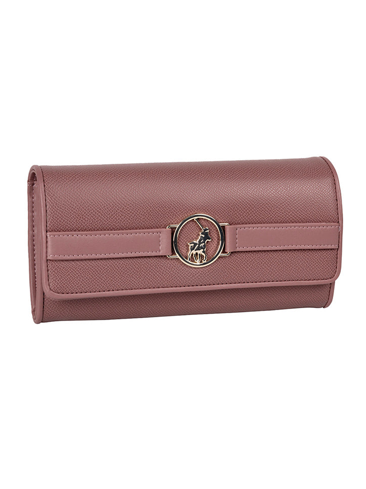 Polo Siena Clutch Purse | Redwood