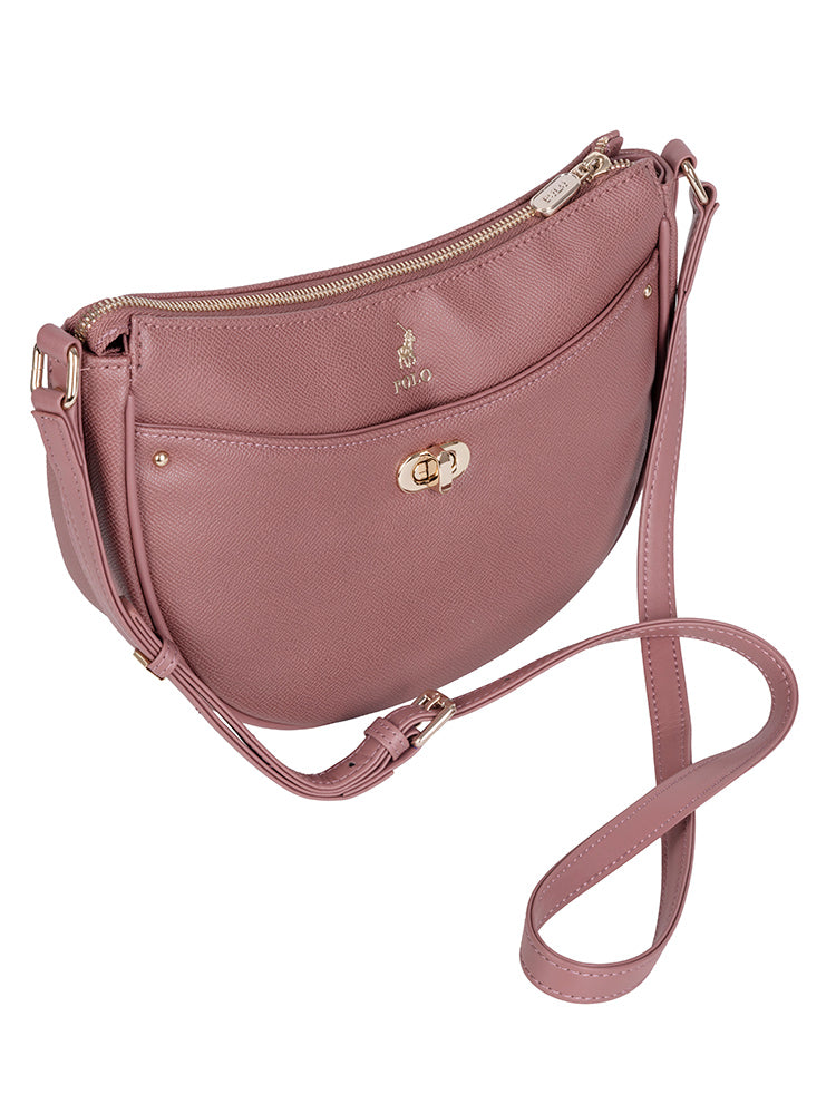 Polo Siena Small Baguette | Rosewood