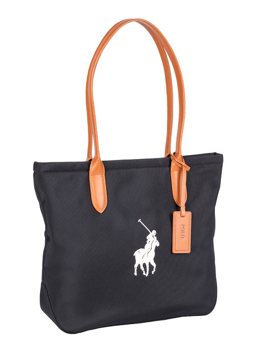 Polo Spectator Tote Bag | Black