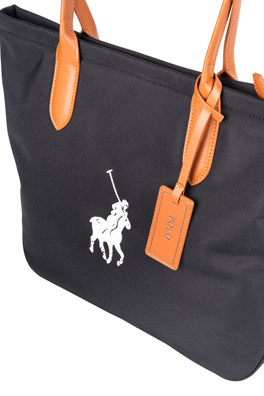 Polo Spectator Tote Bag | Black