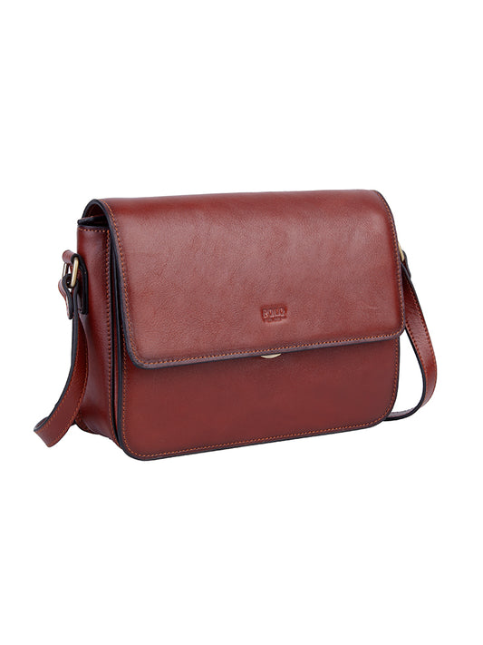 Polo Vega Flapover Sling | Brown
