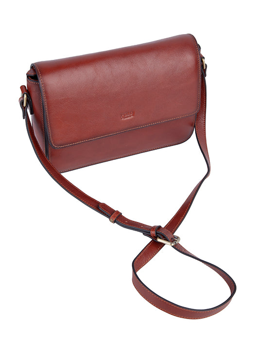 Polo Vega Flapover Sling | Brown