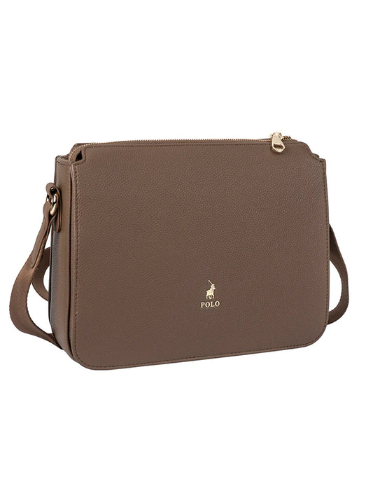 Polo Lyon Crossbody | Taupe