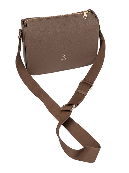 Polo Lyon Crossbody | Taupe