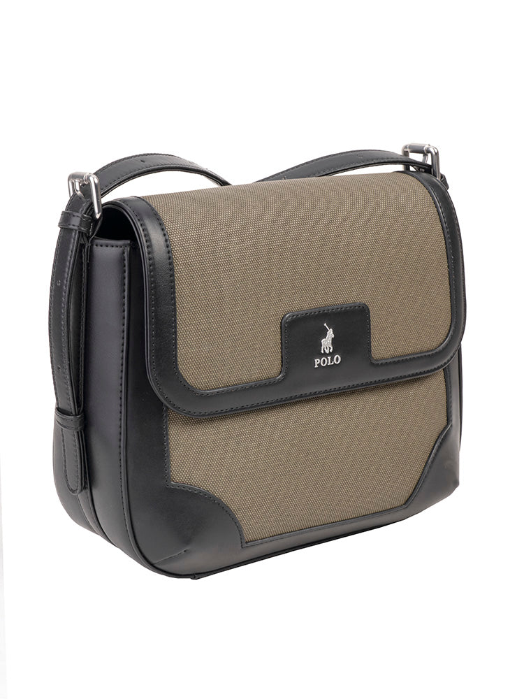 Polo Clifton Flapover Bag | Olive