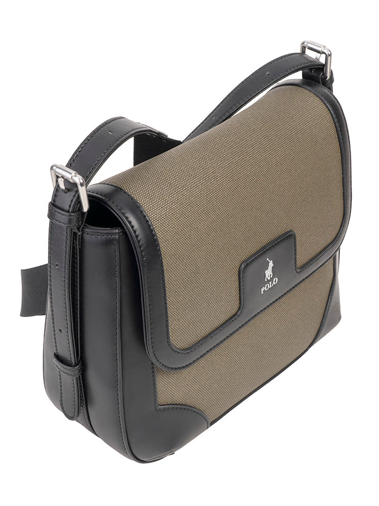 Polo Clifton Flapover Bag | Olive