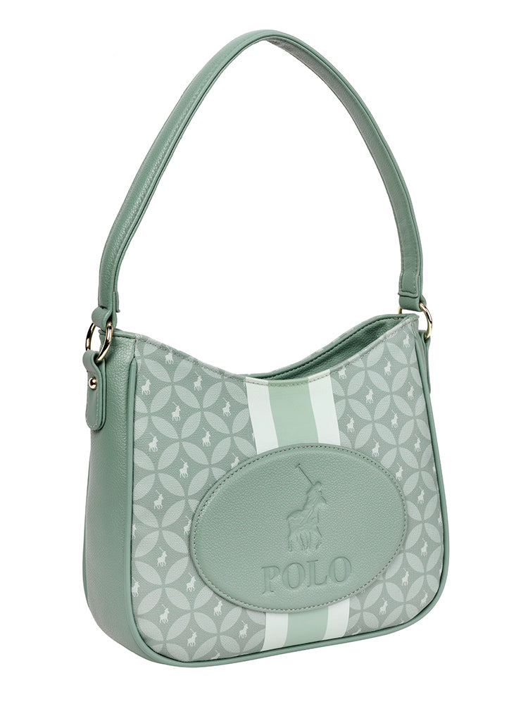 Polo Porter Hobo Crossbody | Matcha