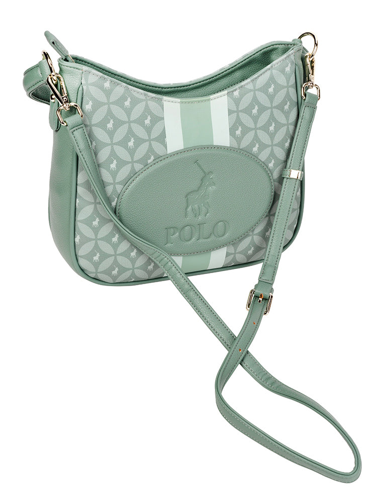 Polo Porter Hobo Crossbody | Matcha