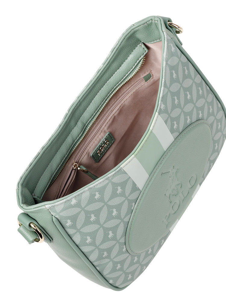 Polo Porter Hobo Crossbody | Matcha