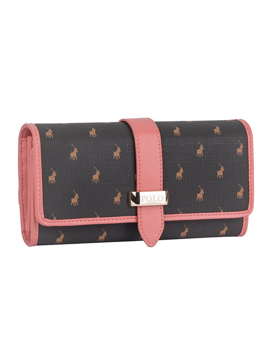 Polo Kelsey Trifold Purse | Brown