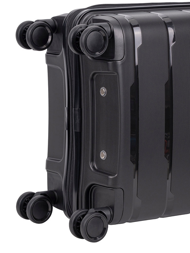 Cellini Rapido 4 Wheel 55cm Luggage Trolley | Black