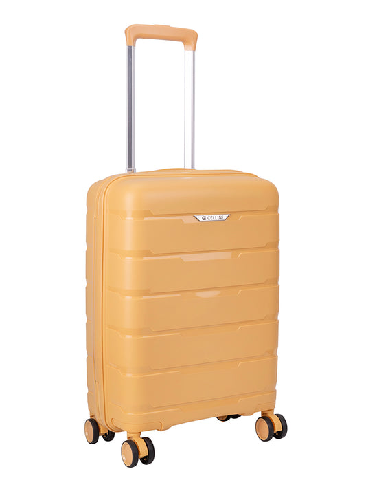 Cellini Rapido 4 Wheel Carry On Trolley | Yellow